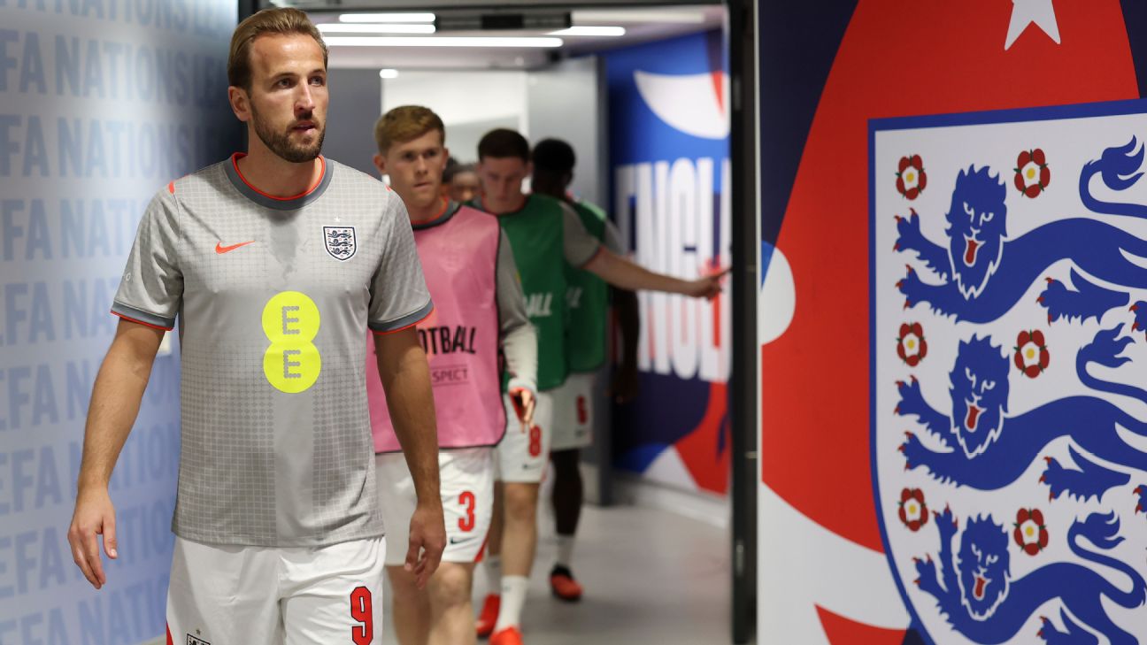 Article image accompanying England vs. Czechia LIVE: Nations League updates as Harry Kane, Trent Alexander-Arnold start on WagerUp Sports News.