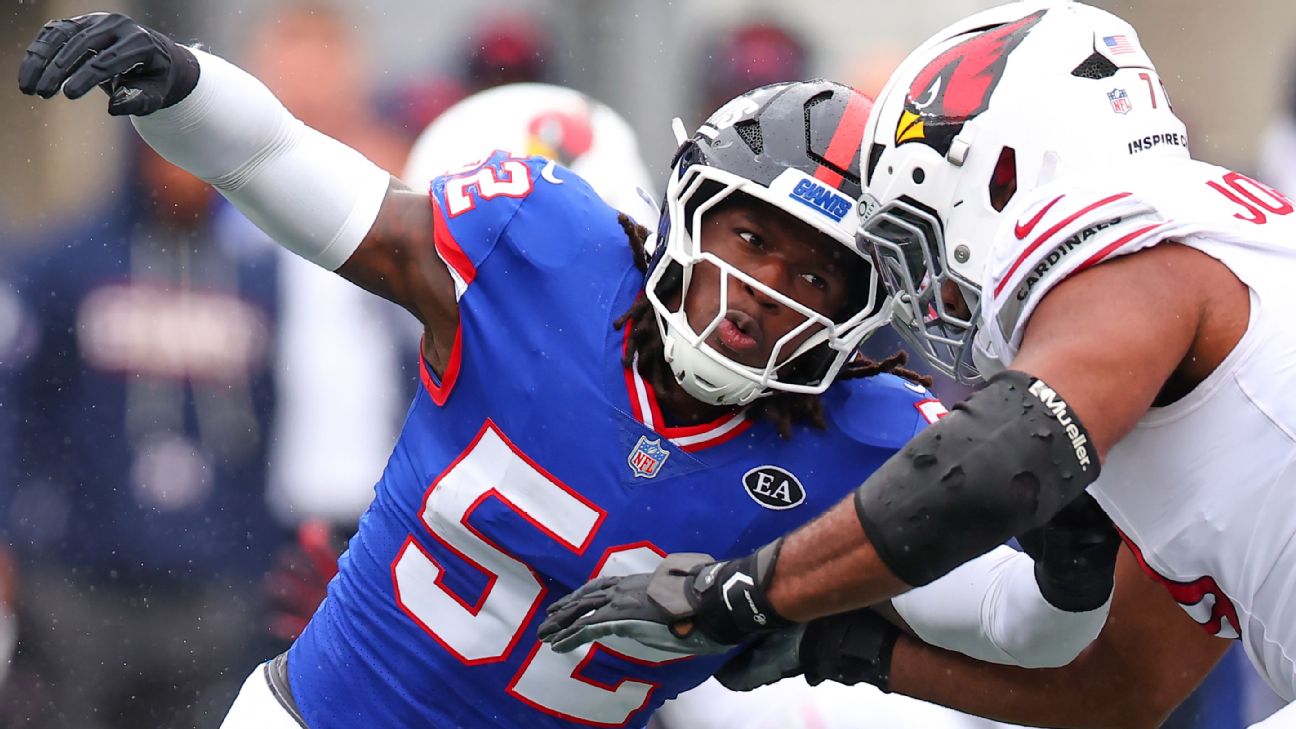 Article image accompanying Arvell Reese an easy call at ILB for Giants on WagerUp Sports News.