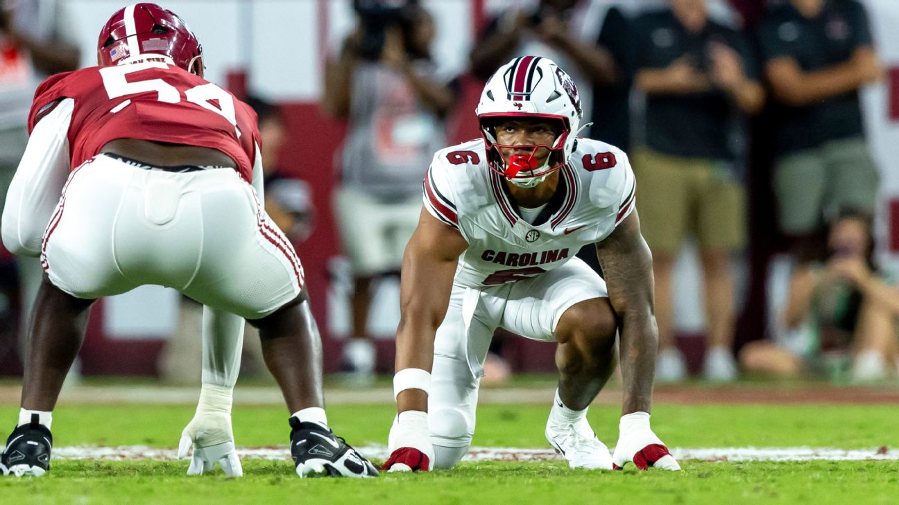 Article image accompanying South Carolina's Dylan Stewart off suspension; game status unknown on WagerUp Sports News. Article image accompanying South Carolina's Dylan Stewart off suspension; game status unknown on WagerUp Sports News.