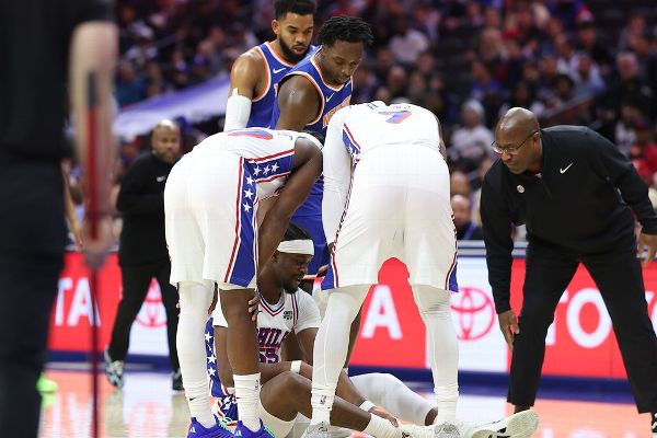 Article image accompanying 76ers lose backup center Ariel Hukporti to torn Achilles on WagerUp Sports News. Article image accompanying 76ers lose backup center Ariel Hukporti to torn Achilles on WagerUp Sports News.