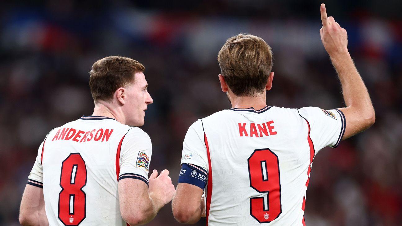 Article image accompanying England vs. Czechia LIVE: Three Lions with comfortable lead as Kane bags brace on special night on WagerUp Sports News.