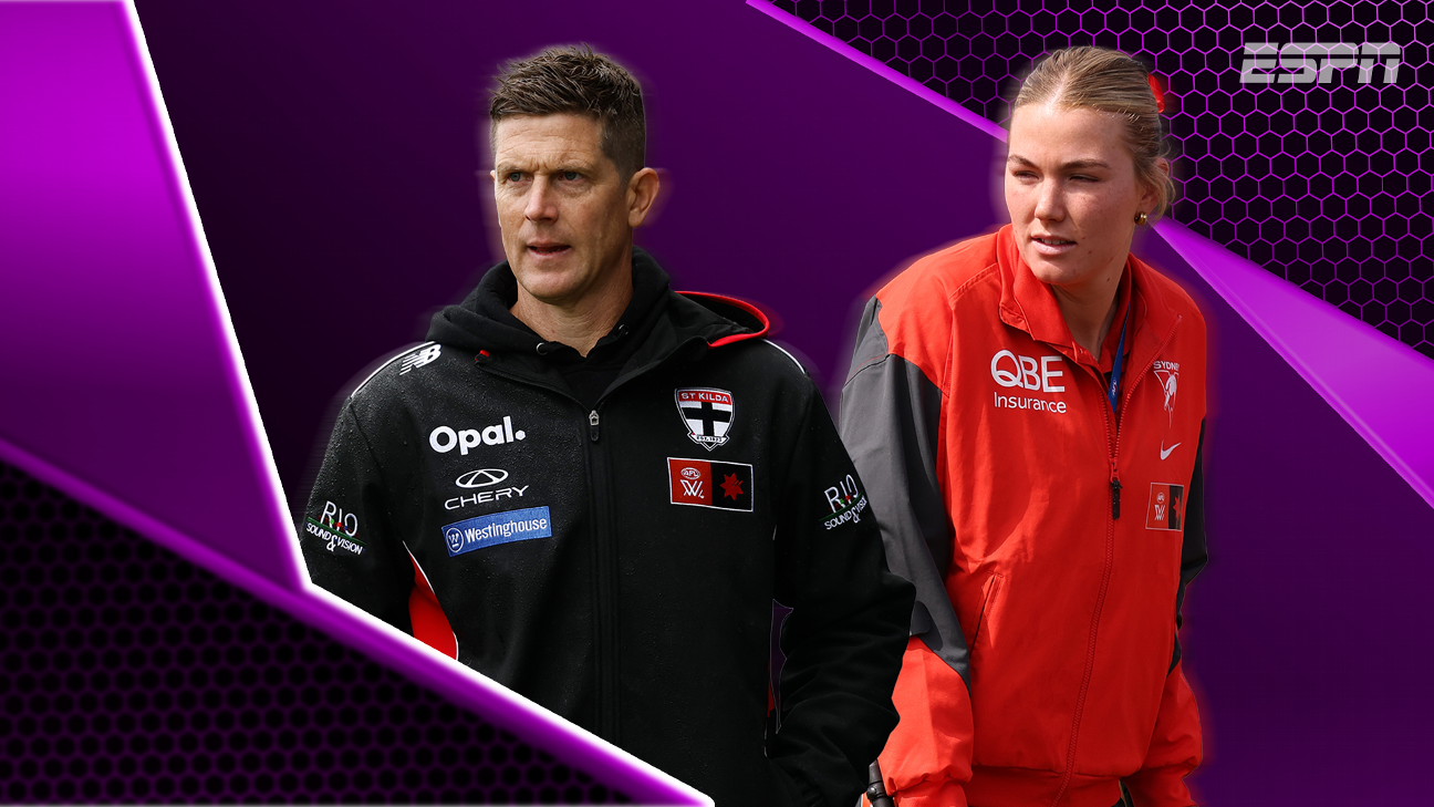 In this week's W Files, Sarah Burt looks at Ally Morphett's heartbreaking ACL injury and St Kilda's predicament after another dismal showing. — Article image accompanying The W Files: Saints coach under the pump (again) after scoring just one behind on WagerUp Sports News. In this week's W Files, Sarah Burt looks at Ally Morphett's heartbreaking ACL injury and St Kilda's predicament after another dismal showing. — Article image accompanying The W Files: Saints coach under the pump (again) after scoring just one behind on WagerUp Sports News.