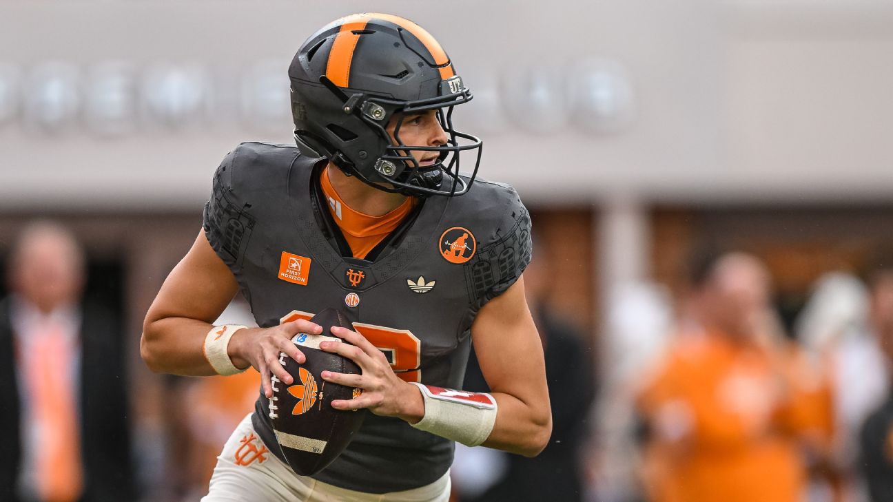 Article image accompanying Sources: Tennessee QB George MacIntyre gets start against Alabama on WagerUp Sports News. Article image accompanying Sources: Tennessee QB George MacIntyre gets start against Alabama on WagerUp Sports News.