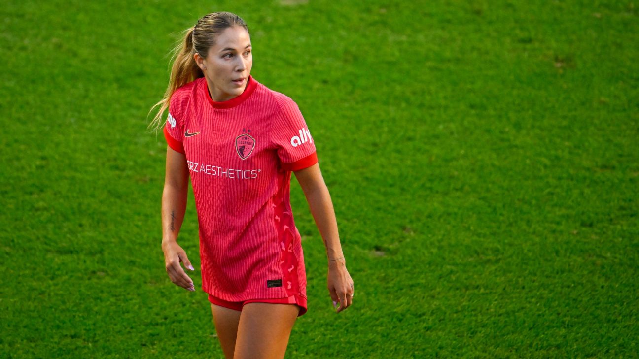 Ashley Sanchez leads the NWSL in goals scored this season and recently earned a call-up to the USWNT. — Article image accompanying NWSL goals leader Sanchez getting 'up to speed' with USWNT on WagerUp Sports News. Ashley Sanchez leads the NWSL in goals scored this season and recently earned a call-up to the USWNT. — Article image accompanying NWSL goals leader Sanchez getting 'up to speed' with USWNT on WagerUp Sports News.