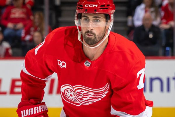 Article image accompanying Source: Red Wings' Dylan Larkin stretches list of trade options to 10 teams on WagerUp Sports News.