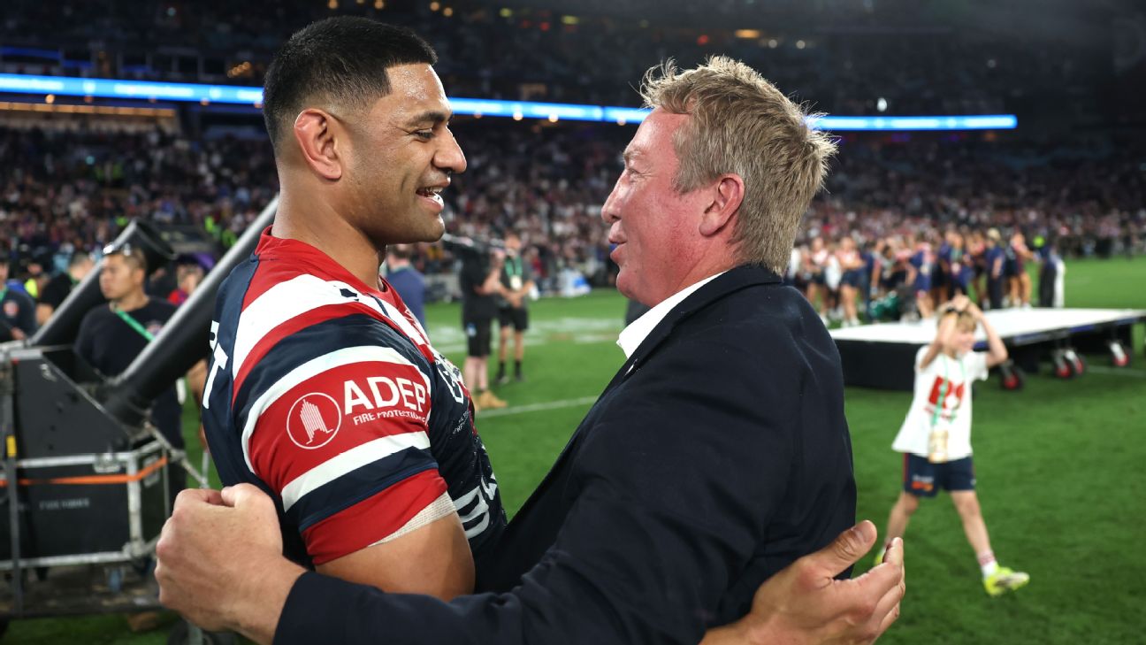 The Sydney Roosters will be without dependable winger Daniel Tupou next season, after he confirmed he will retire with immediate effect. — Article image accompanying 'One of the greats': Roosters' Daniel Tupou retires on WagerUp Sports News. The Sydney Roosters will be without dependable winger Daniel Tupou next season, after he confirmed he will retire with immediate effect. — Article image accompanying 'One of the greats': Roosters' Daniel Tupou retires on WagerUp Sports News.