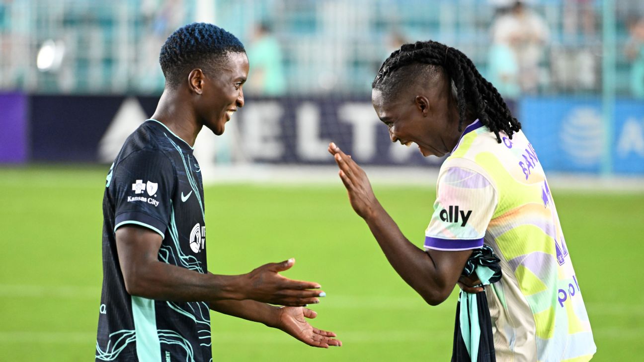 Temwa Chawinga and Barbra Banda are two of the top five goalscorers in the NWSL so far this season, with Banda in second behind Ashley Sanchez. — Article image accompanying Barbra Banda, Thembi Kgatlana shone in golden September for Africa's stars on WagerUp Sports News. Temwa Chawinga and Barbra Banda are two of the top five goalscorers in the NWSL so far this season, with Banda in second behind Ashley Sanchez. — Article image accompanying Barbra Banda, Thembi Kgatlana shone in golden September for Africa's stars on WagerUp Sports News.