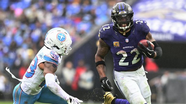 Derrick Henry has rushed for 374 yards and seven touchdowns four games into the season.