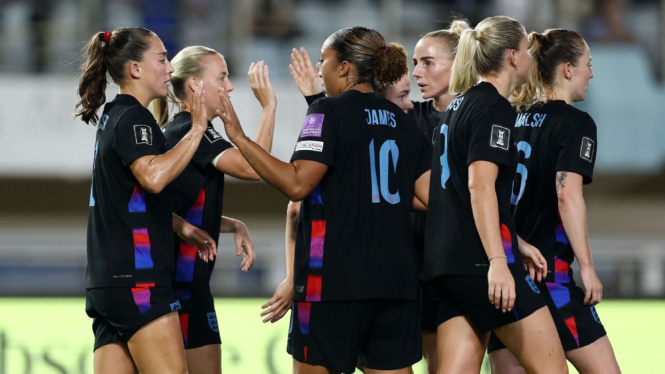 Article image accompanying Greece 1-3 England LIVE: Reaction as Lionesses cruise to Women's World Cup playoff semifinal first-leg win on WagerUp Sports News. Article image accompanying Greece 1-3 England LIVE: Reaction as Lionesses cruise to Women's World Cup playoff semifinal first-leg win on WagerUp Sports News.