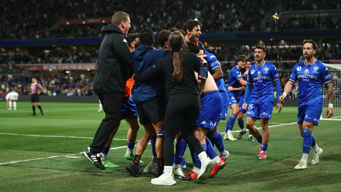Article image accompanying South Melbourne stun Victory to claim Australia Cup on WagerUp Sports News. Article image accompanying South Melbourne stun Victory to claim Australia Cup on WagerUp Sports News.