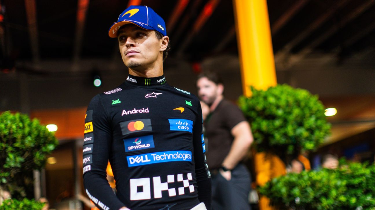 Article image accompanying Lando Norris and Oscar Piastri collision at Singapore GP sprint 'not acceptable' - McLaren boss on WagerUp Sports News. Article image accompanying Lando Norris and Oscar Piastri collision at Singapore GP sprint 'not acceptable' - McLaren boss on WagerUp Sports News.