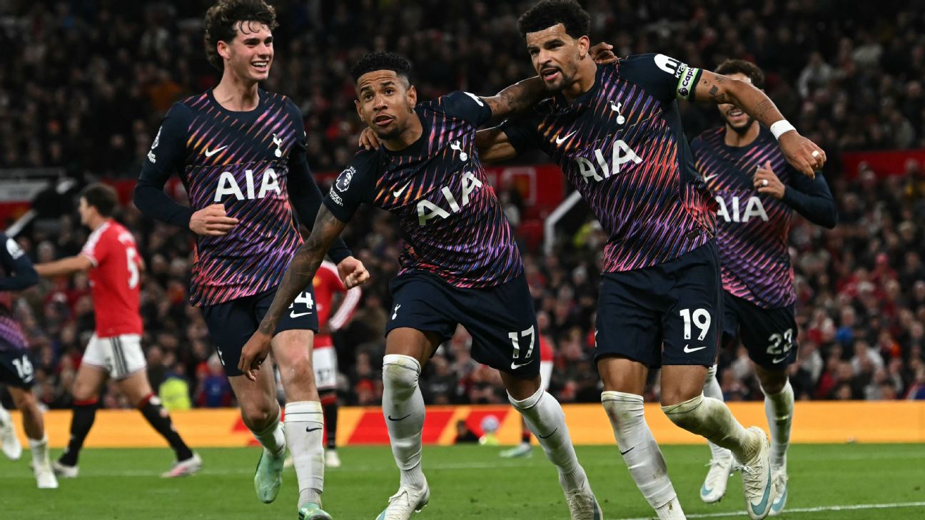 Article image accompanying Man United stunned by late Tottenham equalizer as 10-man visitors move off bottom of PL table on WagerUp Sports News. Article image accompanying Man United stunned by late Tottenham equalizer as 10-man visitors move off bottom of PL table on WagerUp Sports News.