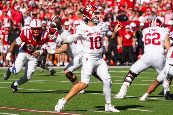 Article image accompanying Marsh's 4th-down TD gives Indiana comeback win over Nebraska on WagerUp Sports News. Article image accompanying Marsh's 4th-down TD gives Indiana comeback win over Nebraska on WagerUp Sports News.