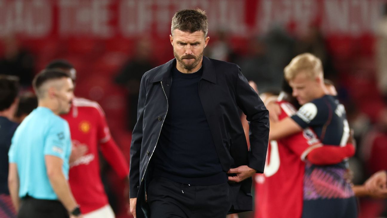 Manchester United manager Michael Carrick saw his side booed off after a 1-1 draw with Tottenham. — Article image accompanying Michael Carrick 'hurt' by boos as Man United fall to worst start in 40 years on WagerUp Sports News. Manchester United manager Michael Carrick saw his side booed off after a 1-1 draw with Tottenham. — Article image accompanying Michael Carrick 'hurt' by boos as Man United fall to worst start in 40 years on WagerUp Sports News.