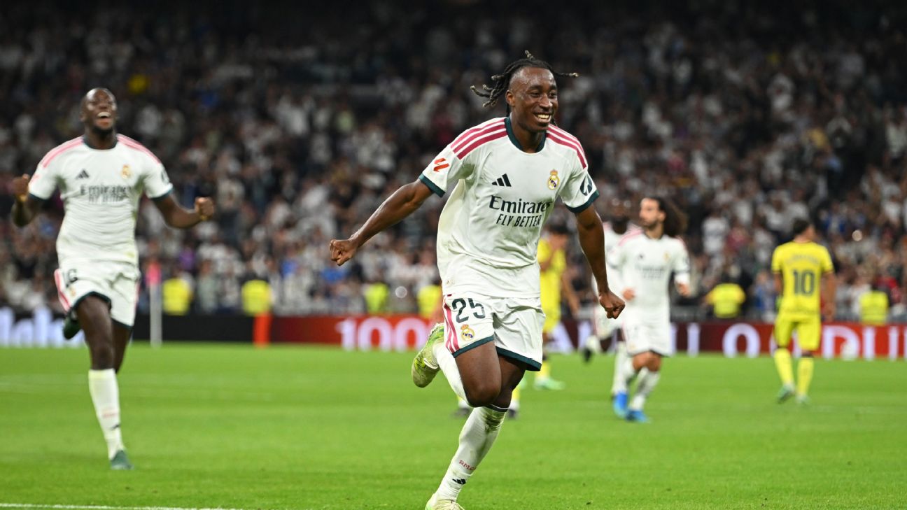 Article image accompanying Yan Diomande's first goal gives 10-man Real Madrid narrow win over Villarreal on WagerUp Sports News. Article image accompanying Yan Diomande's first goal gives 10-man Real Madrid narrow win over Villarreal on WagerUp Sports News.