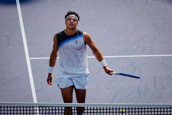 Article image accompanying Shelton stumbles in straight-sets loss to Gea at Shanghai Masters on WagerUp Sports News. Article image accompanying Shelton stumbles in straight-sets loss to Gea at Shanghai Masters on WagerUp Sports News.