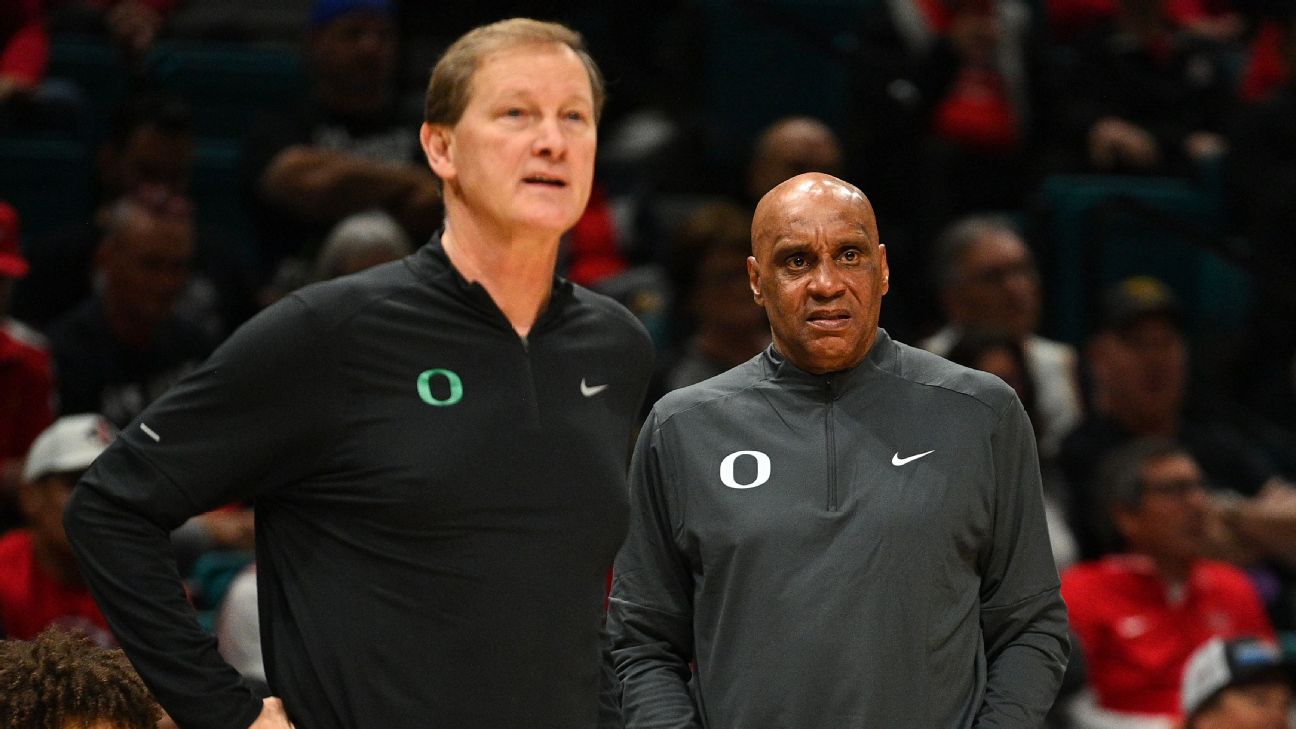Dana Altman is retiring as Oregon's winningest coach. Tony Stubblefield will lead the team in 2026-27. — Article image accompanying Men's college basketball coaching changes for 2026-27 on WagerUp Sports News. Dana Altman is retiring as Oregon's winningest coach. Tony Stubblefield will lead the team in 2026-27. — Article image accompanying Men's college basketball coaching changes for 2026-27 on WagerUp Sports News.