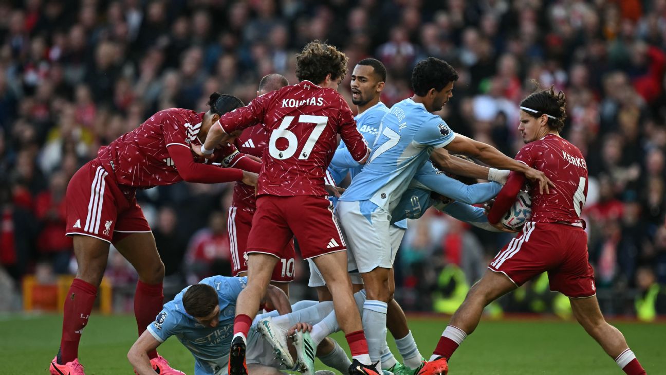 Article image accompanying Liverpool vs. Man City LIVE: Premier League updates as visitors play first fixture since guilty verdicts on WagerUp Sports News. Article image accompanying Liverpool vs. Man City LIVE: Premier League updates as visitors play first fixture since guilty verdicts on WagerUp Sports News.