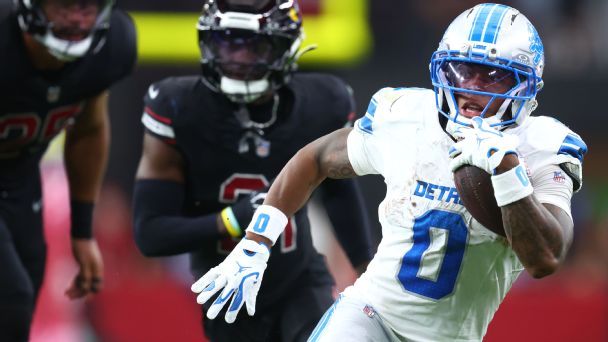 Jahmyr Gibbs is leading a potent Lions offense early in the 2026 season. — Article image accompanying What we've learned about the Detroit Lions after five weeks on WagerUp Sports News.