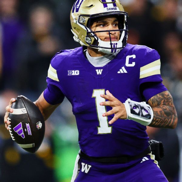 Article image accompanying Washington QB Williams unlikely to return vs. Purdue on WagerUp Sports News. Article image accompanying Washington QB Williams unlikely to return vs. Purdue on WagerUp Sports News.