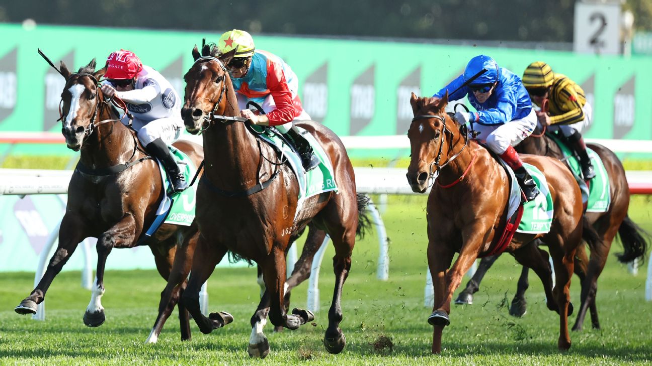 Article image accompanying The Everest preview: Ticks and knocks for every horse on WagerUp Sports News. Article image accompanying The Everest preview: Ticks and knocks for every horse on WagerUp Sports News.