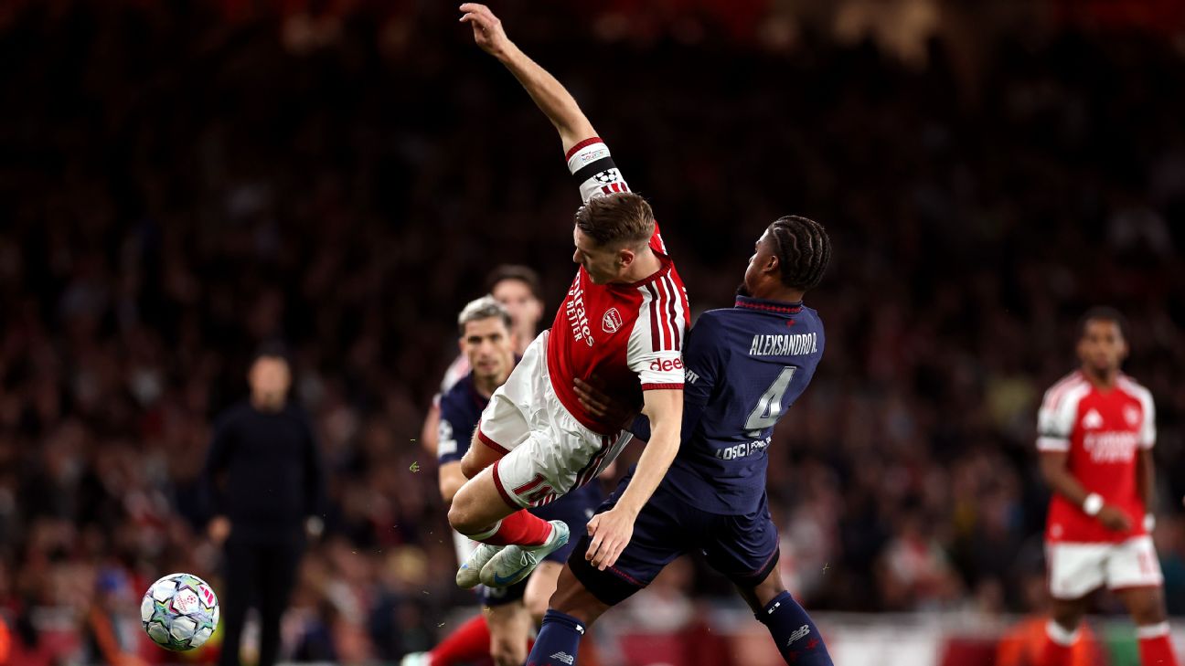 Viktor Gyokeres of Arsenal