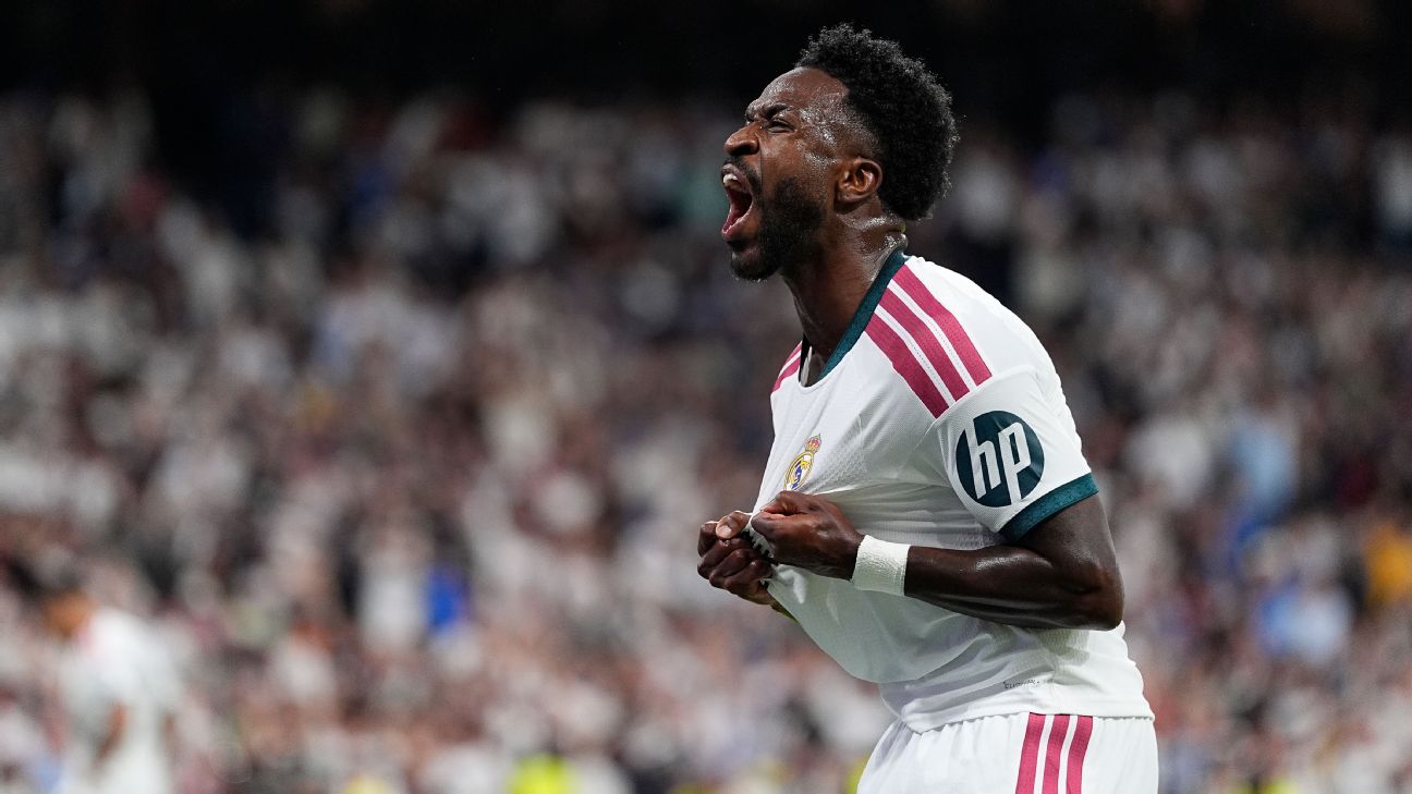 Article image accompanying José Mourinho backs Vinícius Júnior to rediscover top form at Real Madrid on WagerUp Sports News. Article image accompanying José Mourinho backs Vinícius Júnior to rediscover top form at Real Madrid on WagerUp Sports News.