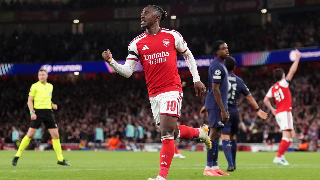 Article image accompanying Eberechi Eze on Arsenal competition: 'If you don't want to play you're not in the right place' on WagerUp Sports News.