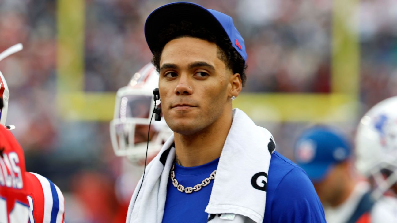 Article image accompanying Patriots CB Gonzalez says he's 'ready to go'; WR Brown returns to practice on WagerUp Sports News. Article image accompanying Patriots CB Gonzalez says he's 'ready to go'; WR Brown returns to practice on WagerUp Sports News.