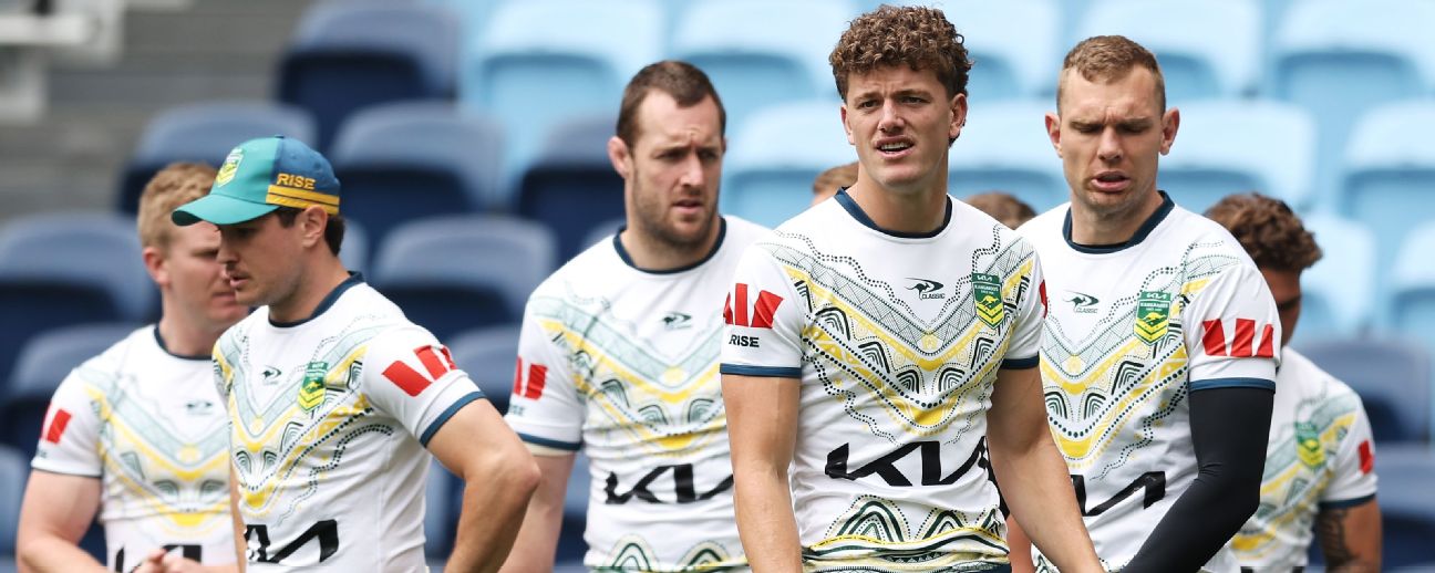 Jack Bostock of Australia during a Kangaroos training session at Allianz Stadium. — Article image accompanying NRL transfer whispers: Bostock brushes Dragons links, Sloan might stay on WagerUp Sports News. Jack Bostock of Australia during a Kangaroos training session at Allianz Stadium. — Article image accompanying NRL transfer whispers: Bostock brushes Dragons links, Sloan might stay on WagerUp Sports News.