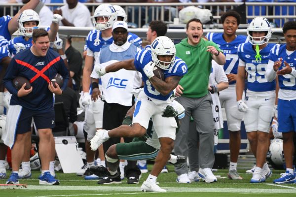 Dylan Thomas has helped a much-improved secondary at Duke.