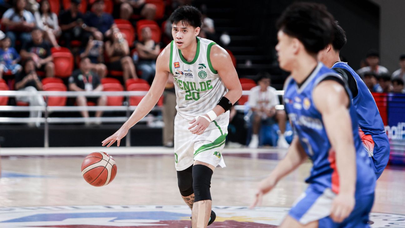 Justine Sanchez has led by example as CSB’s captain, steering the Blazers to a 6-1 record in Group A. — Article image accompanying Justine Sanchez expands his game as CSB's senior leader on WagerUp Sports News.