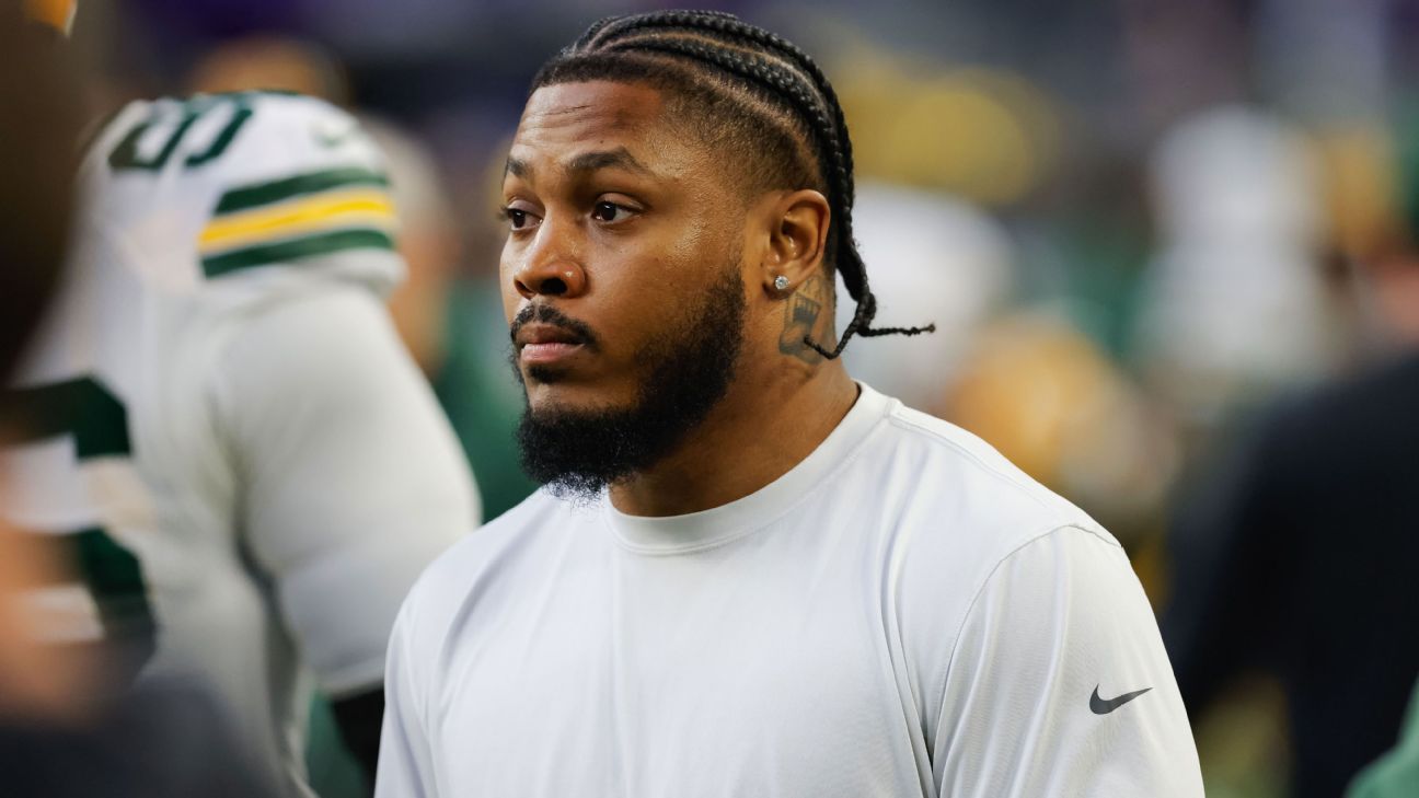 Josh Jacobs will be removed from the commissioner exempt list Monday. He has missed the Green Bay Packers' first six games of the season. — Article image accompanying Fantasy football buzz: Josh Jacobs returns to the fantasy RB2 conversation on WagerUp Sports News. Josh Jacobs will be removed from the commissioner exempt list Monday. He has missed the Green Bay Packers' first six games of the season. — Article image accompanying Fantasy football buzz: Josh Jacobs returns to the fantasy RB2 conversation on WagerUp Sports News.