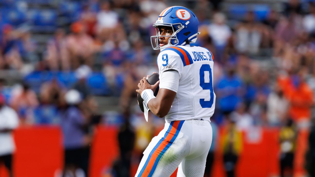Article image accompanying Sources: Florida QB Tramell Jones Jr. gets first career start vs. Texas on WagerUp Sports News. Article image accompanying Sources: Florida QB Tramell Jones Jr. gets first career start vs. Texas on WagerUp Sports News.