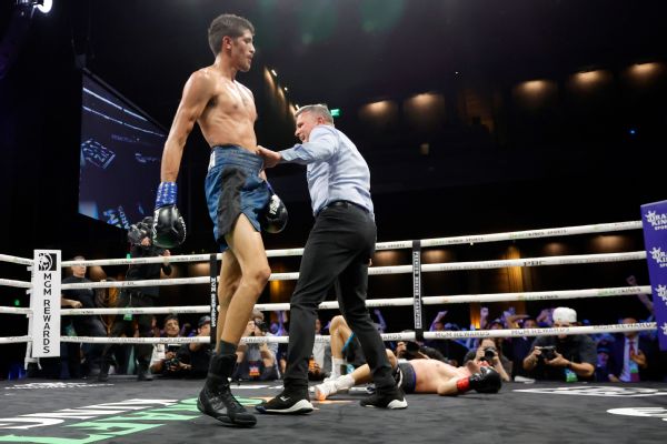 Article image accompanying Sebastian Fundora retains title with last-second KO of Ermal Hadribeaj on WagerUp Sports News. Article image accompanying Sebastian Fundora retains title with last-second KO of Ermal Hadribeaj on WagerUp Sports News.