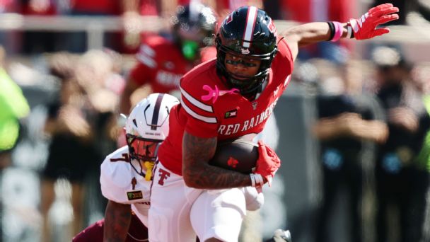 Texas Tech remained unbeaten with a 53-25 rout of Arizona State.