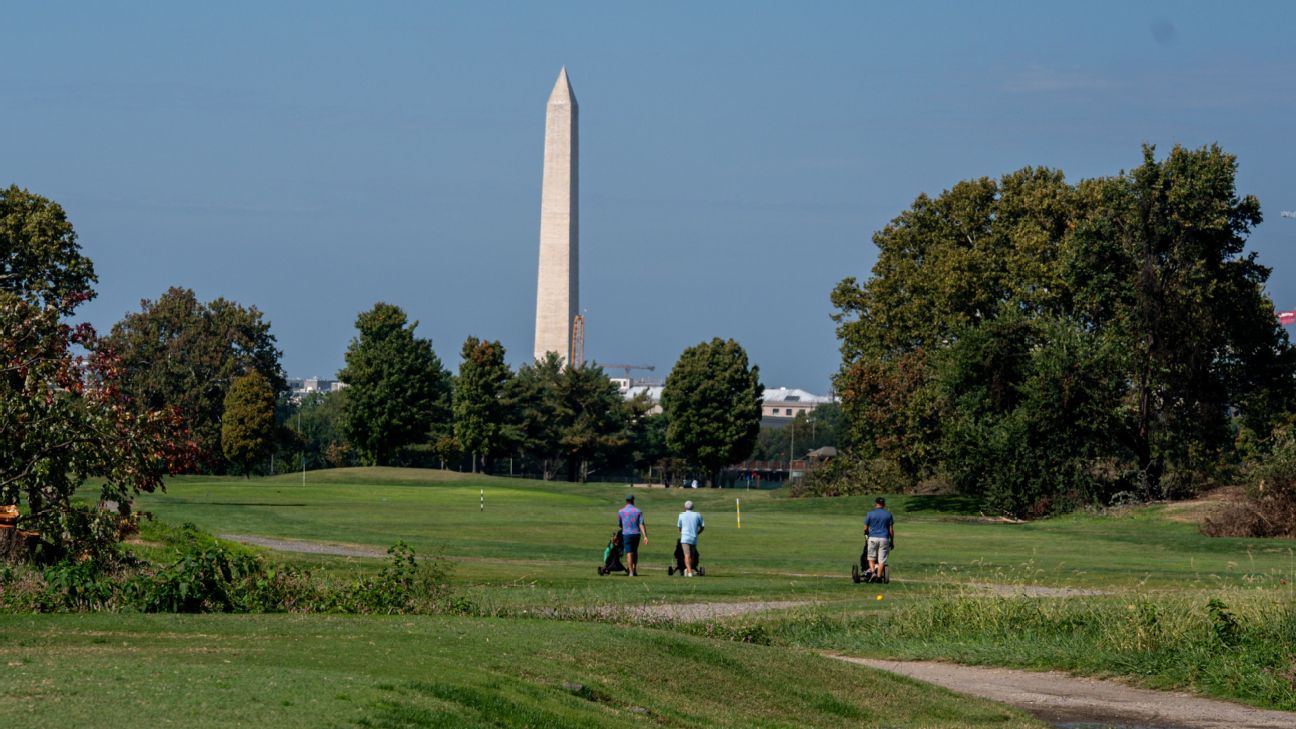Article image accompanying President Donald Trump to shutter East Potomac Golf Course for renovations on WagerUp Sports News.