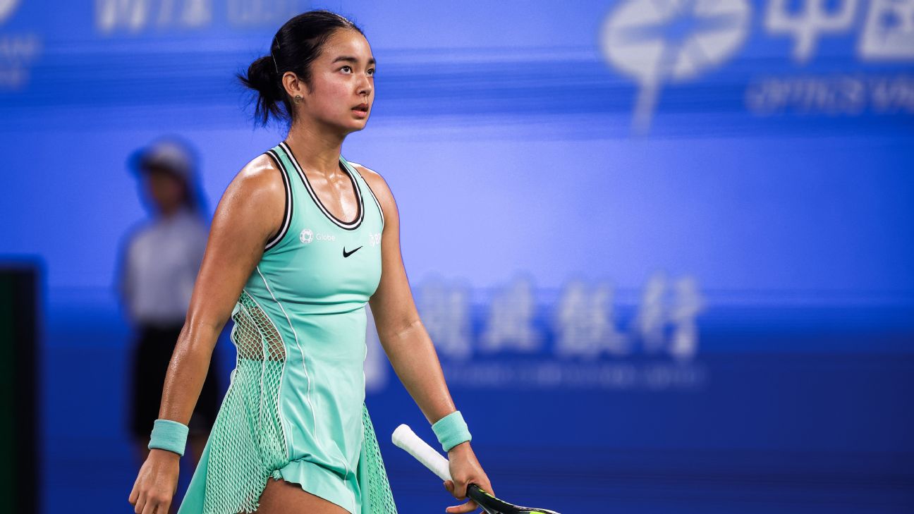 Alex Eala got off to a winning start at the Ningbo Open on Monday with a 6-3, 6-1 win over Diane Parry. — Article image accompanying Alex Eala snaps three-match skid, cruises past Diane Parry at Ningbo Open on WagerUp Sports News. Alex Eala got off to a winning start at the Ningbo Open on Monday with a 6-3, 6-1 win over Diane Parry. — Article image accompanying Alex Eala snaps three-match skid, cruises past Diane Parry at Ningbo Open on WagerUp Sports News.