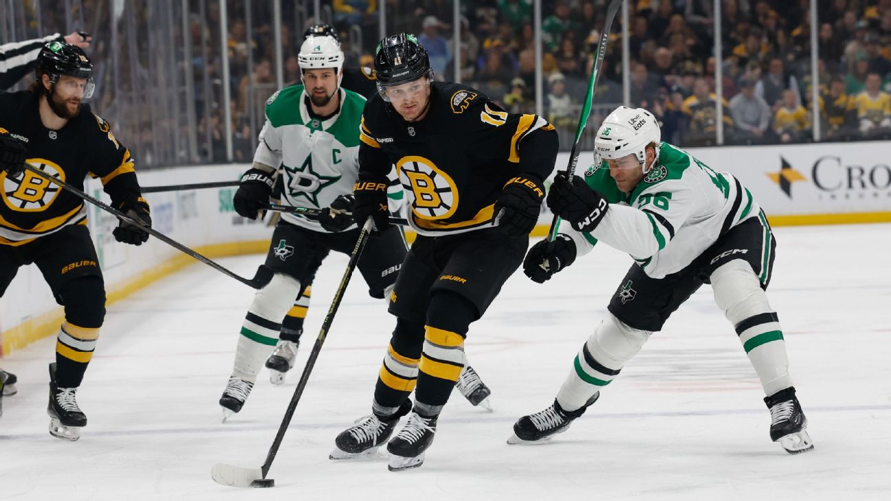 Article image accompanying NHL Tonight: Previewing Bruins-Stars, all 10 other matchups on Tuesday on WagerUp Sports News.