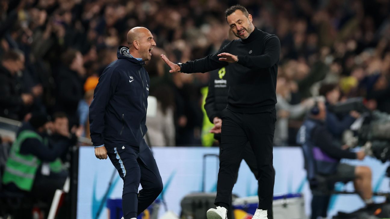 Roberto De Zerbi may have lost several key Spurs players to injury during Monday's win over Coventry. — Article image accompanying Tottenham left to mull cost of win over Coventry despite James Maddison, Dejan Kulusevski returns on WagerUp Sports News. Roberto De Zerbi may have lost several key Spurs players to injury during Monday's win over Coventry. — Article image accompanying Tottenham left to mull cost of win over Coventry despite James Maddison, Dejan Kulusevski returns on WagerUp Sports News.
