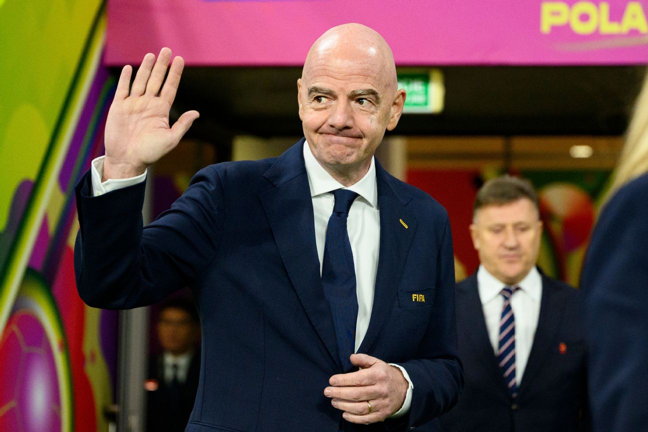 UEFA have demanded answers from FIFA related to Gianni Infantino's presidency. — Article image accompanying FIFA 'intends' to answer UEFA questions but won't 'breach confidentiality' on WagerUp Sports News. UEFA have demanded answers from FIFA related to Gianni Infantino's presidency. — Article image accompanying FIFA 'intends' to answer UEFA questions but won't 'breach confidentiality' on WagerUp Sports News.