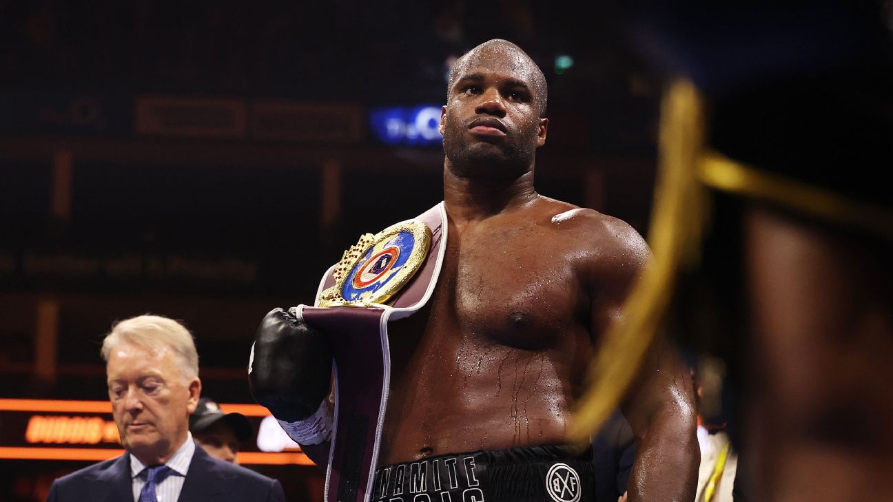 Daniel Dubois, above, beat Fabio Wardley by second-round TKO to retain the WBO heavyweight title. — Article image accompanying Dubois, Fundora win to retain titles and divisional rankings on WagerUp Sports News. Daniel Dubois, above, beat Fabio Wardley by second-round TKO to retain the WBO heavyweight title. — Article image accompanying Dubois, Fundora win to retain titles and divisional rankings on WagerUp Sports News.