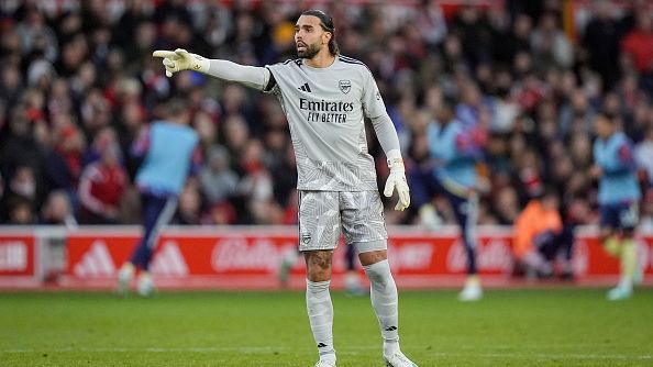 David Raya has kept seven clean sheets so far this season. — Article image accompanying Arsenal's David Raya: 'I would love to play' in LaLiga one day on WagerUp Sports News.