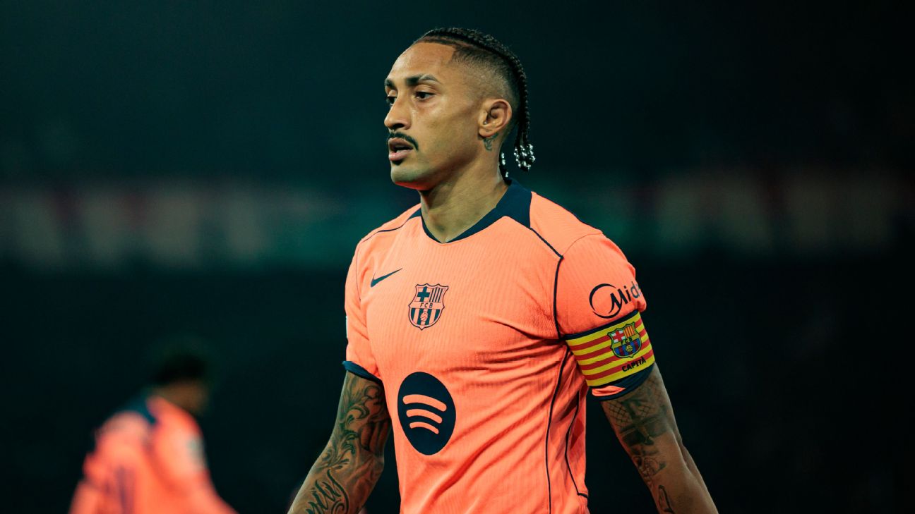 Article image accompanying Raphinha: Barcelona defeat to PSG won't impact Clásico on WagerUp Sports News.