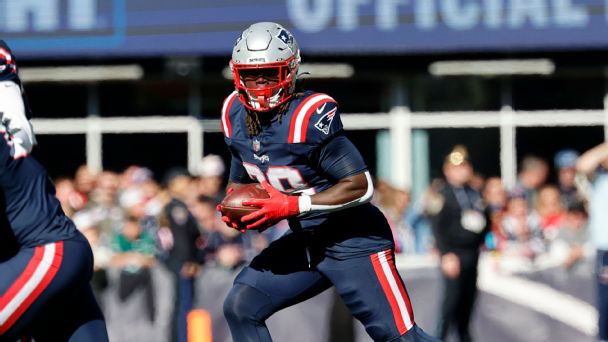 Since Stevenson entered the NFL in 2021, his 30 rushing touchdowns rank 14th most.