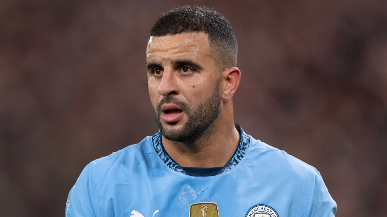 Article image accompanying Kyle Walker admits he may have to remove 'four in a row' tattoo if Man City guilty verdict upheld on WagerUp Sports News. Article image accompanying Kyle Walker admits he may have to remove 'four in a row' tattoo if Man City guilty verdict upheld on WagerUp Sports News.