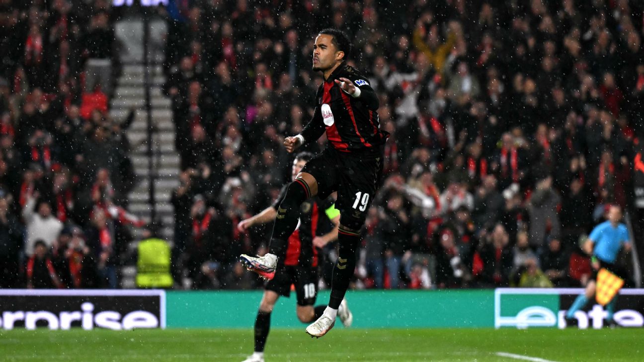 Article image accompanying Bournemouth vs. AC Milan LIVE: Europa League updates as Cherries double lead against 10-man Milan on WagerUp Sports News.