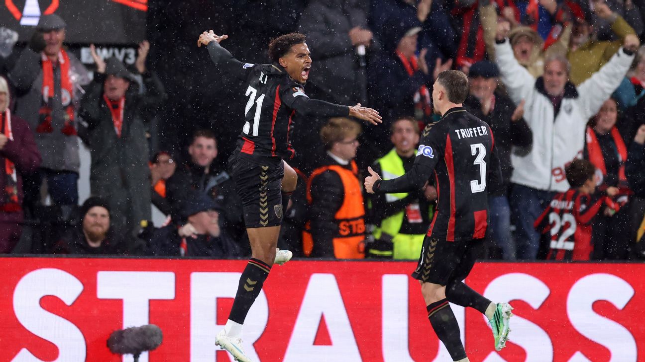 Article image accompanying Bournemouth 3-0 AC Milan: Europa League reaction as Cherries claim famous victory on WagerUp Sports News.