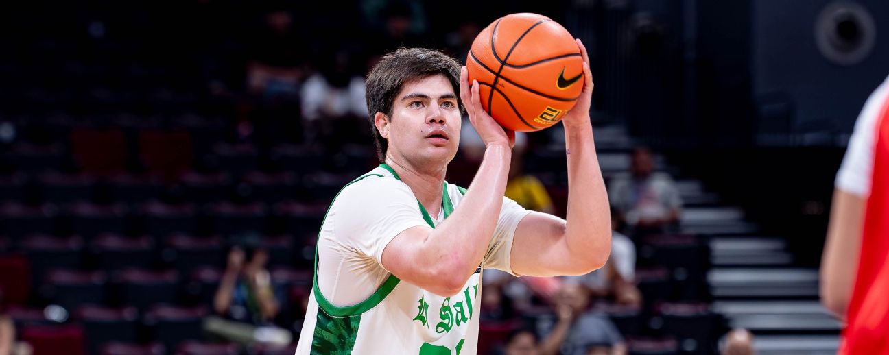 Mason Amos is looking to rediscover his shot in the final stretch of his collegiate career. — Article image accompanying La Salle's Mason Amos looking to reignite his shooting touch on WagerUp Sports News. Mason Amos is looking to rediscover his shot in the final stretch of his collegiate career. — Article image accompanying La Salle's Mason Amos looking to reignite his shooting touch on WagerUp Sports News.