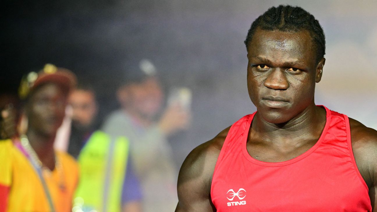 Article image accompanying Idi Amin grandson DQ'd again, stripped of boxing medal after blatant foul on WagerUp Sports News. Article image accompanying Idi Amin grandson DQ'd again, stripped of boxing medal after blatant foul on WagerUp Sports News.